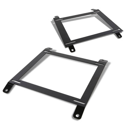 DNA MOTORING Par de Soportes de Montaje Bajo para Asiento de Cubeta para Mazda Miata 90-97, Negro, SBK-LM-MM89