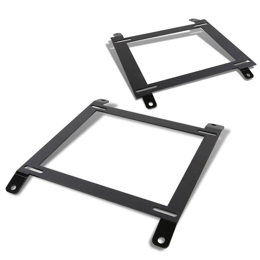 DNA MOTORING Par de Soportes de Montaje Bajo para Asiento de Cubeta para Mazda Miata 90-97, Negro, SBK-LM-MM89