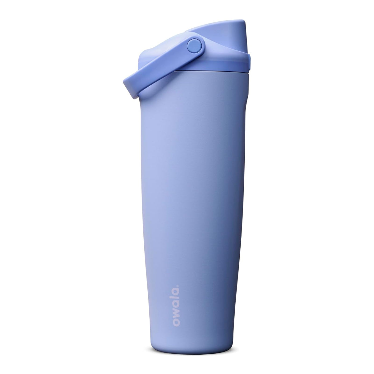 Owala FreeSip Sway Botella de Agua de Acero Inoxidable con Asa - azul (Out of the BLUE) - 40 Ounces