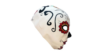 Ghoulish Productions Máscara de Catrina Mexicana Colorida, Máscaras de Catrinas Ideales para Día de Muertos y Halloween