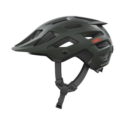 ABUS Casco MTB Moventor 2.0 - Casco Confortable para Bicicleta Todo Terreno - Casco All-Mountain - para Hombre y Mujer - Verde Mate, L