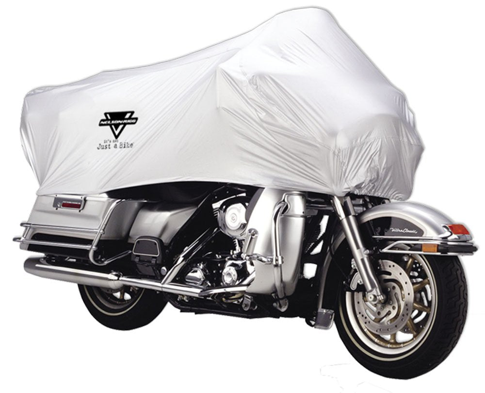 Nelson-Rigg UV-2000-03-LG - Funda para motocicleta, para todo tipo de clima, 100% impermeable, costuras selladas, UV, saco de material última intervensión, grande se adapta a la mayoría de motocicletas Sport Touring y Cruiser - X-large - Plateado