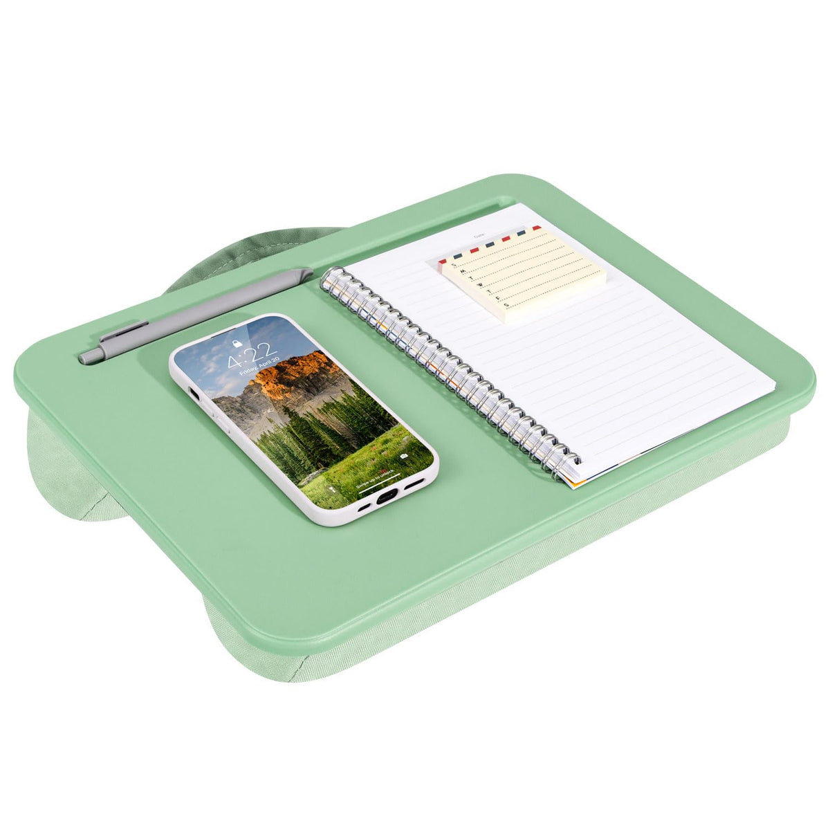 LapGear - computadora Compacto para portátiles de hasta 15 Pulgadas - Verde Salvia - Estilo No. 43121
