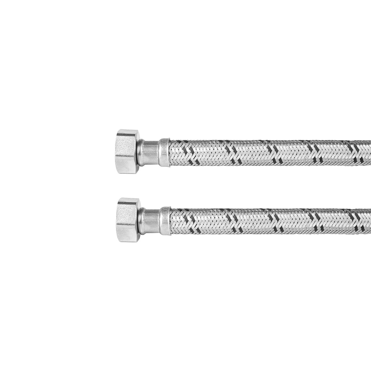 Foset Manguera para Boiler de Acero Inoxidable - 100 cm - 3 - 4 x 3 - 4"