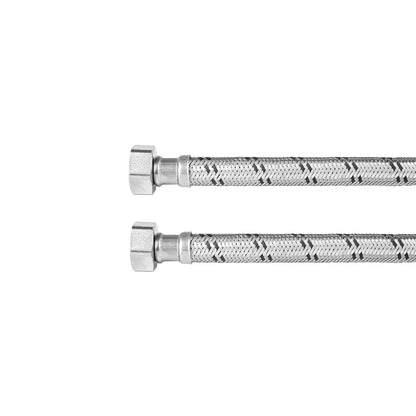 Foset Manguera para Boiler de Acero Inoxidable - 100 cm - 3 - 4 x 3 - 4"