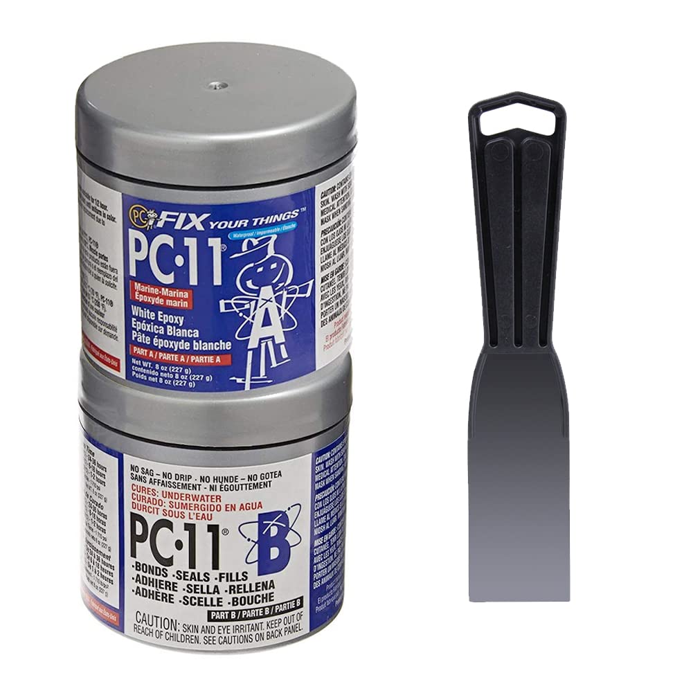 PC-Products PC-11 Pasta Adhesiva Epóxica de Dos Partes, Grado Marino - 1 - 2 lb Kit