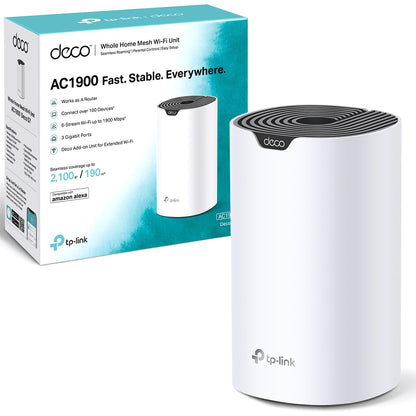 TP-Link Deco Sistema de Red Mesh Wi-Fi para el Hogar - Deco S7 - Wifi-5 - 1-Pack