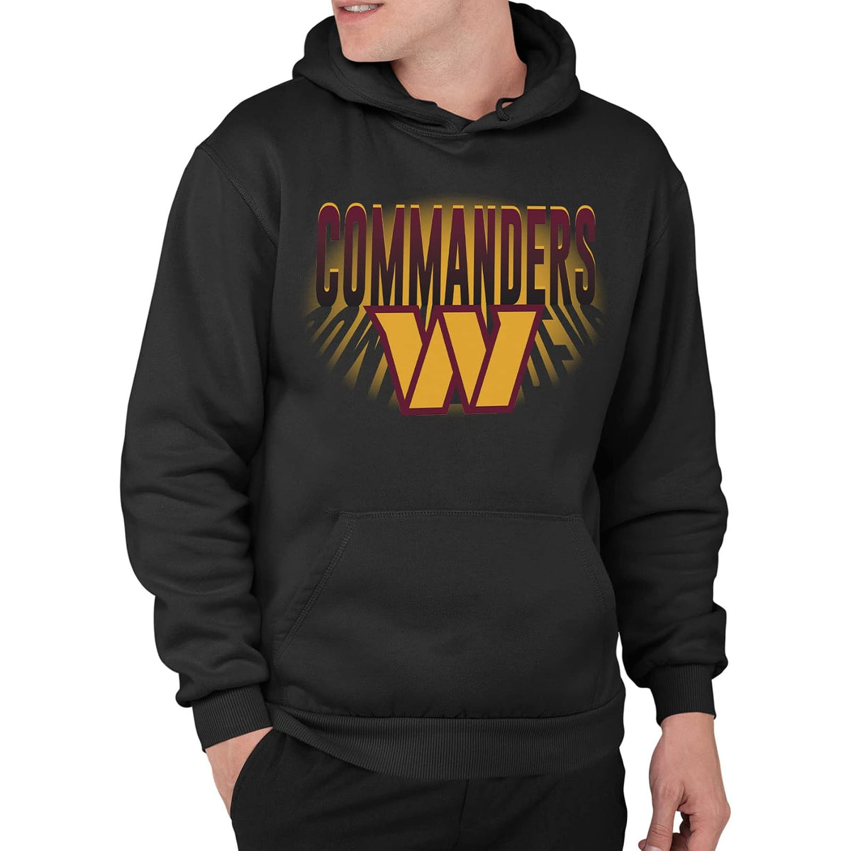 Junk Food Washington Commanders Team Spotlight - Sudadera con Capucha para Adultos Sudadera con Capucha Unisex Adulto