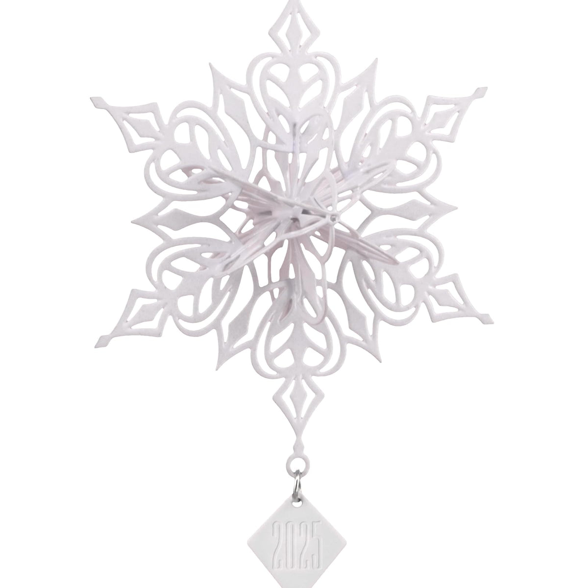 Hallmark Dimensional Copo de Nieve 2025 Adorno de Navidad, Copo de Nieve