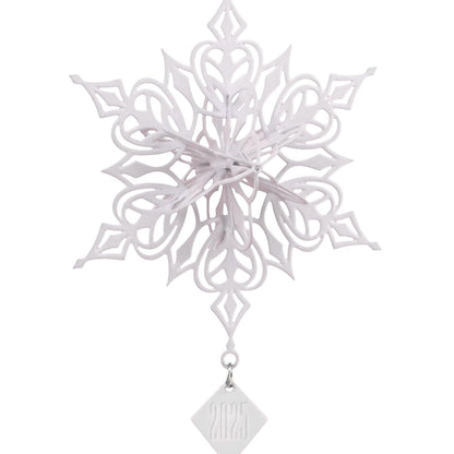Hallmark Dimensional Copo de Nieve 2025 Adorno de Navidad, Copo de Nieve