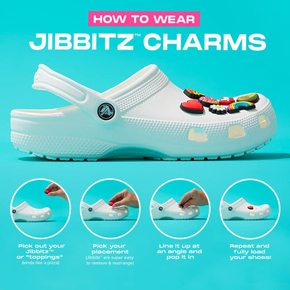 Crocs Jibbitz - Plantas y animales, anzuelo, Talla unica