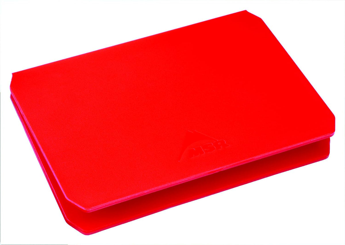 MSR Alpine Deluxe - Tabla de cortar, color rojo, talla única