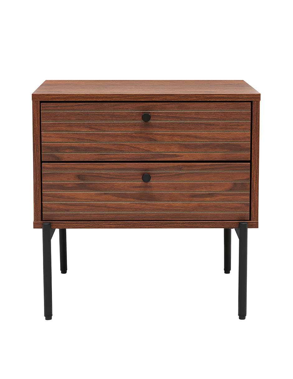 Buró Mobica Xoco de Chapa de Roble con 2 cajones, diseño Funcional y Elegante, 50 cm