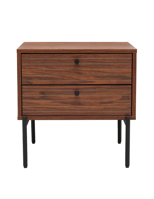 Buró Mobica Xoco de Chapa de Roble con 2 cajones, diseño Funcional y Elegante, 50 cm