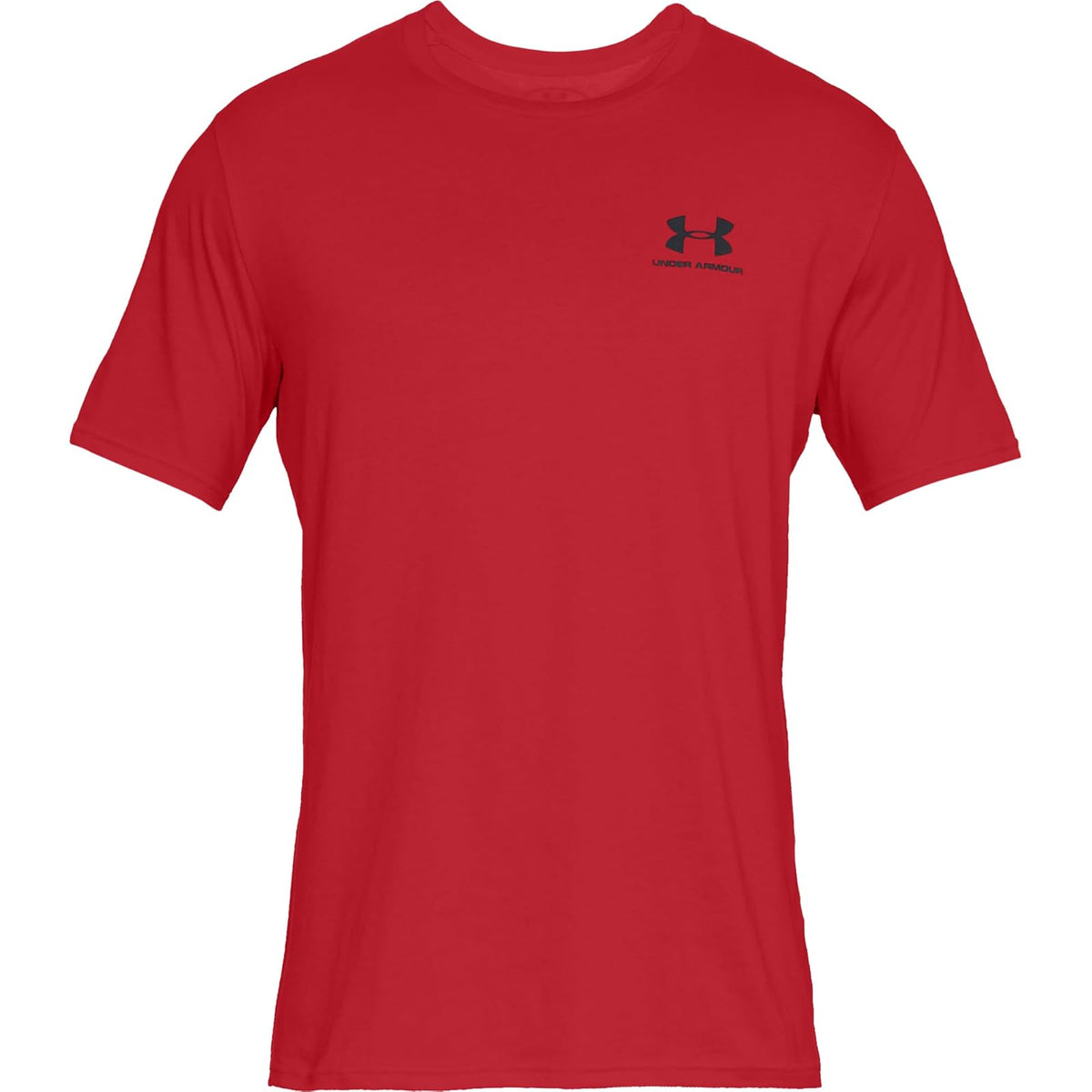 Under Armour Sportstyle Left Chest Camiseta de Entrenamiento para Hombre - Rojo (Red - Black - 600) - XXL