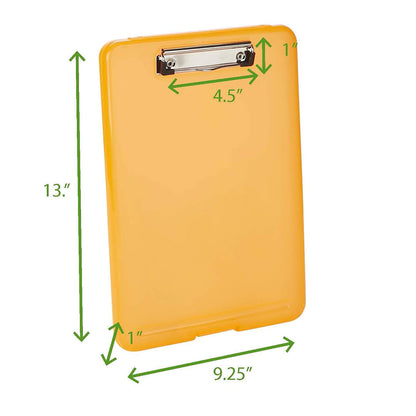 Mind Reader TRACLIP-ASST extensión de la garantía, 6 Pack Translucent, 1