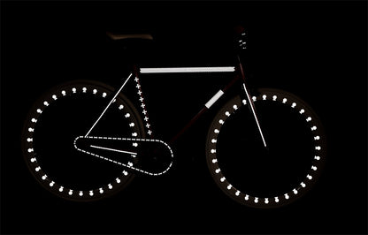 RydeSafe - Kit de calcomanías Reflectantes multiformas Jumbo
