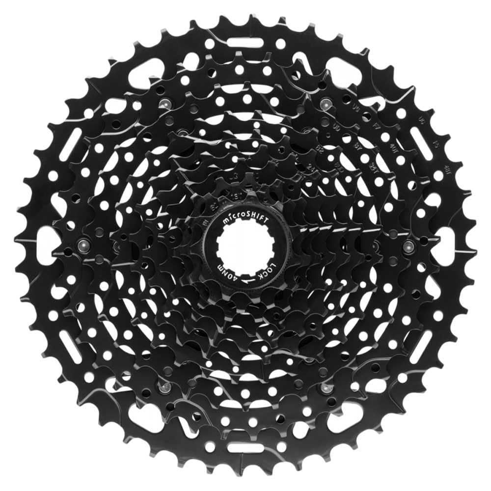 MICROSHIFT Cassette de Piñones MTB CS-H104 Acero 10P 11/48 Advent X Negro