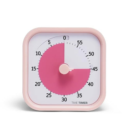 Time Timer Home Mod - Temporizador Visual para niños de 60 Minutos Edición en el hogar, Herramienta de Estudio, Temporizador para computadora Infantil, computadora de Oficina y reuniones con
