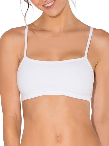 Fruit of the Loom Women's Cotton Pullover Sport Bra(Pack of 3)