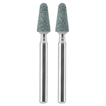 Dremel 84922 Piedra de Carburo de Silicio 3/16 Pulgadas para Materiales No Ferrosos, 2 Piezas