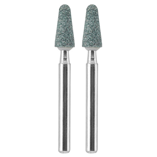 Dremel 84922 Piedra de Carburo de Silicio 3/16 Pulgadas para Materiales No Ferrosos, 2 Piezas
