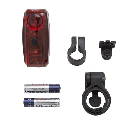 Planet Bike Superflash 65 - Luz Trasera para Bicicleta, Color Rojo y Negro