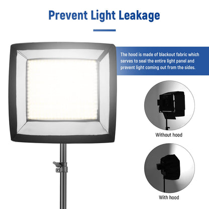 NEEWER 12,2"x11,4" Plegable Softbox Difusor con Grid y Bolsa para NL660/SNL660/RGB660/RGB660 Pro/RGB660 PRO II LED Panel Luz Vídeo, Estudio Fotografía Retrato Fotografía YouTube Video Iluminación Suave