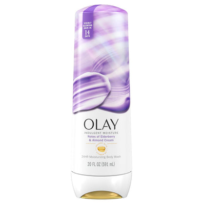 Olay Jabón Líquido Corporal Hidratante con Vitamina B3, 591 ml - Almendra