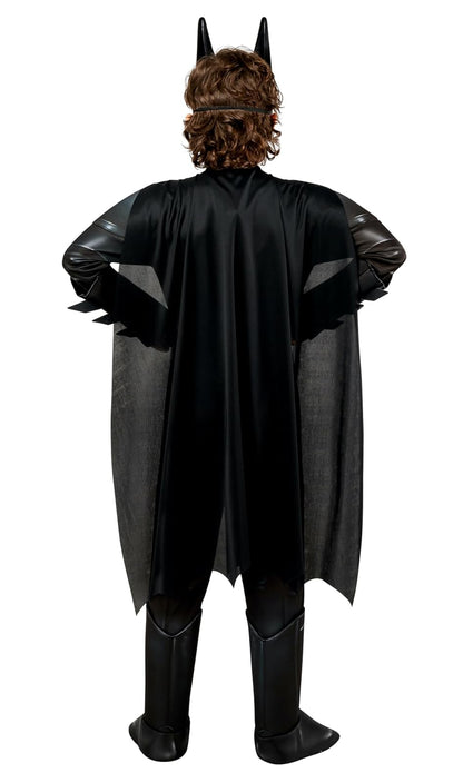 DC The Flash Movie: Disfraz de Batman Deluxe para niños de Rubies, talla grande para niños