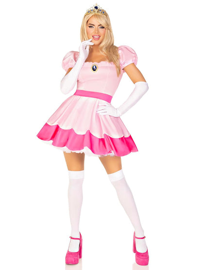 Leg Avenue Peachy Pink Princess Costume Disfraz talla de adulto Mujer