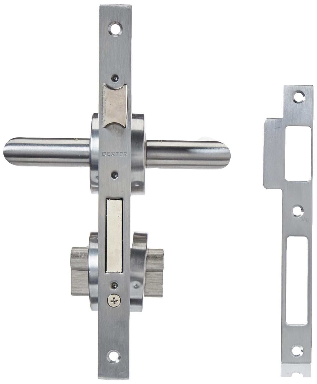 Dexter 6501 Cerradura Deluxe Residencial para Recámara - Manija "L" (Cilindro 60mm)
