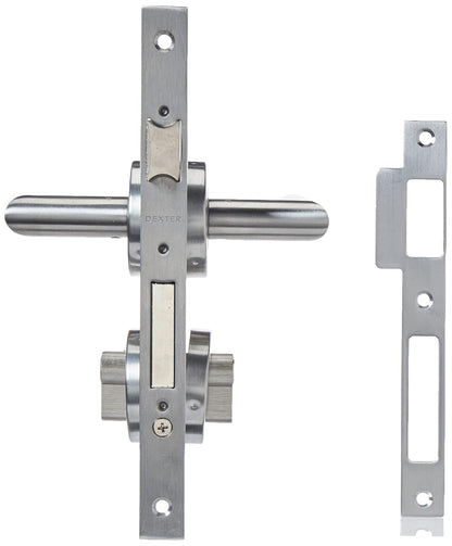 Dexter 6501 Cerradura Deluxe Residencial para Recámara - Manija "L" (Cilindro 60mm)