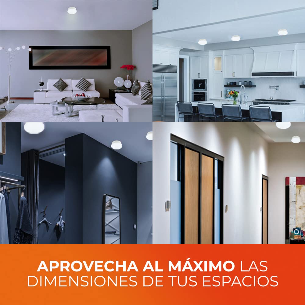 Tecnolite - Lámpara LED 13 W, Luz de Día, Base E27, Cubre Socket Enroscable, No Atenuable. Iluminación Interior