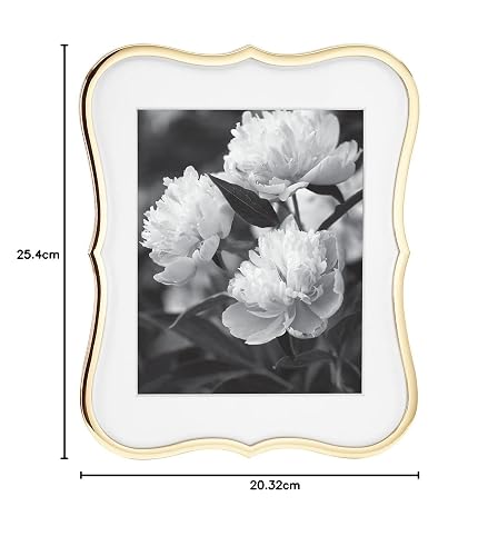 Kate Spade New York Gold Crown Point Marco de 8 x 10 Pulgadas, 3 Libras