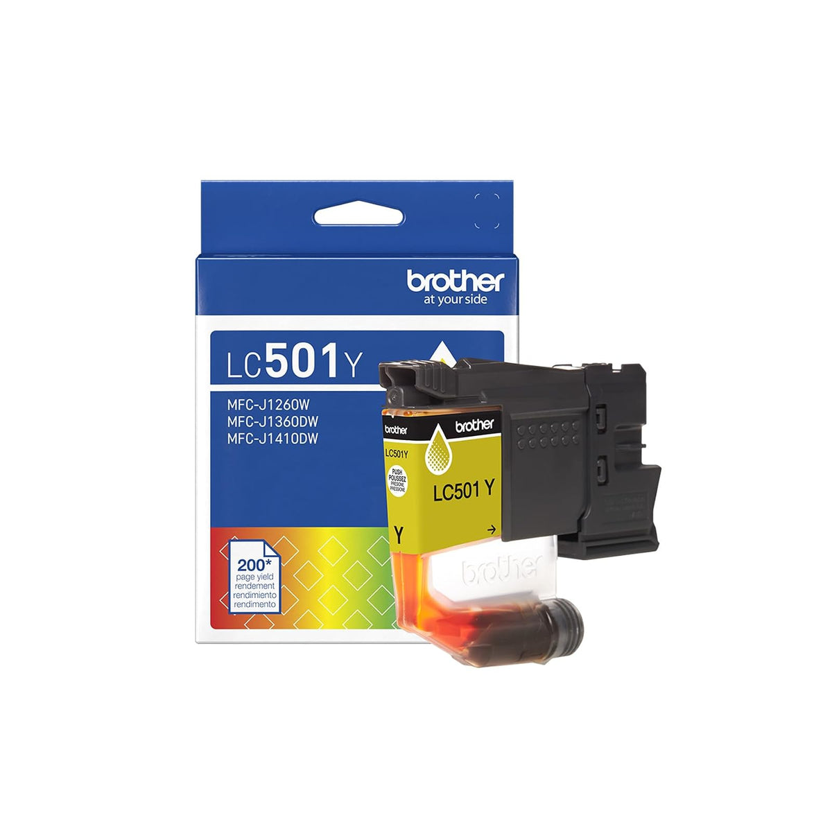 Brother LC5014 Cartuchos de Tinta Original - Standard Yield - Paquete de 1 - Amarillo