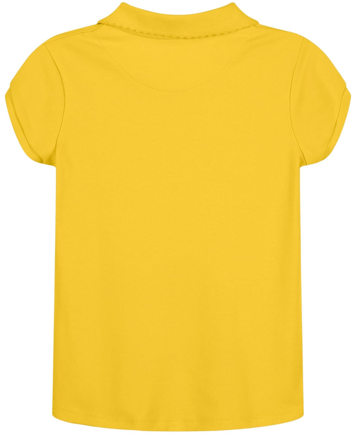 Nautica Polo de piqué de Manga Corta para Uniforme Escolar Polo para Niñas