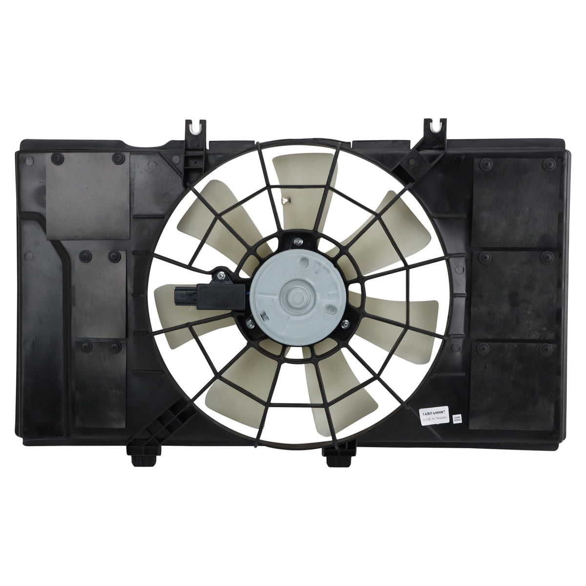 TRQ - Conjunto de ventilador de refrigeración de radiador compatible con Dodge Neon Plymouth CH3115107 2000-2001