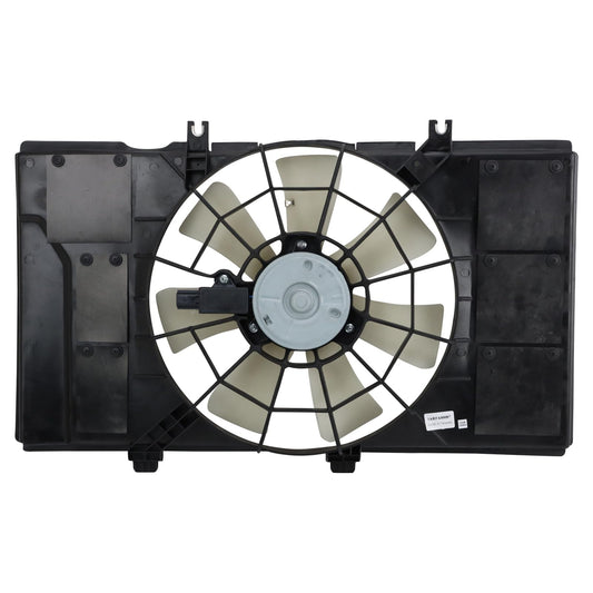 TRQ - Conjunto de ventilador de refrigeración de radiador compatible con Dodge Neon Plymouth CH3115107 2000-2001