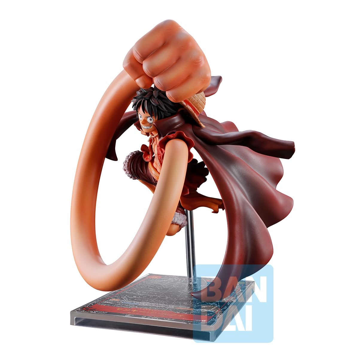 Ichibansho - One Piece - Monkey D. Luffy - Figura de Acción Dinámica - 7.9 Pulgadas - Figura de Colección Anime