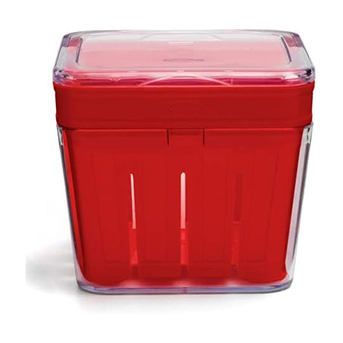 Chef'n Bramble Berry Basket and Colander, 1-Quart, Cherry