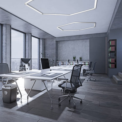 Tecnolite Lámpara Lineal LED Interconectable 12 W, Luz de Día, IK06, Atenuación TRIAC, LED integrado