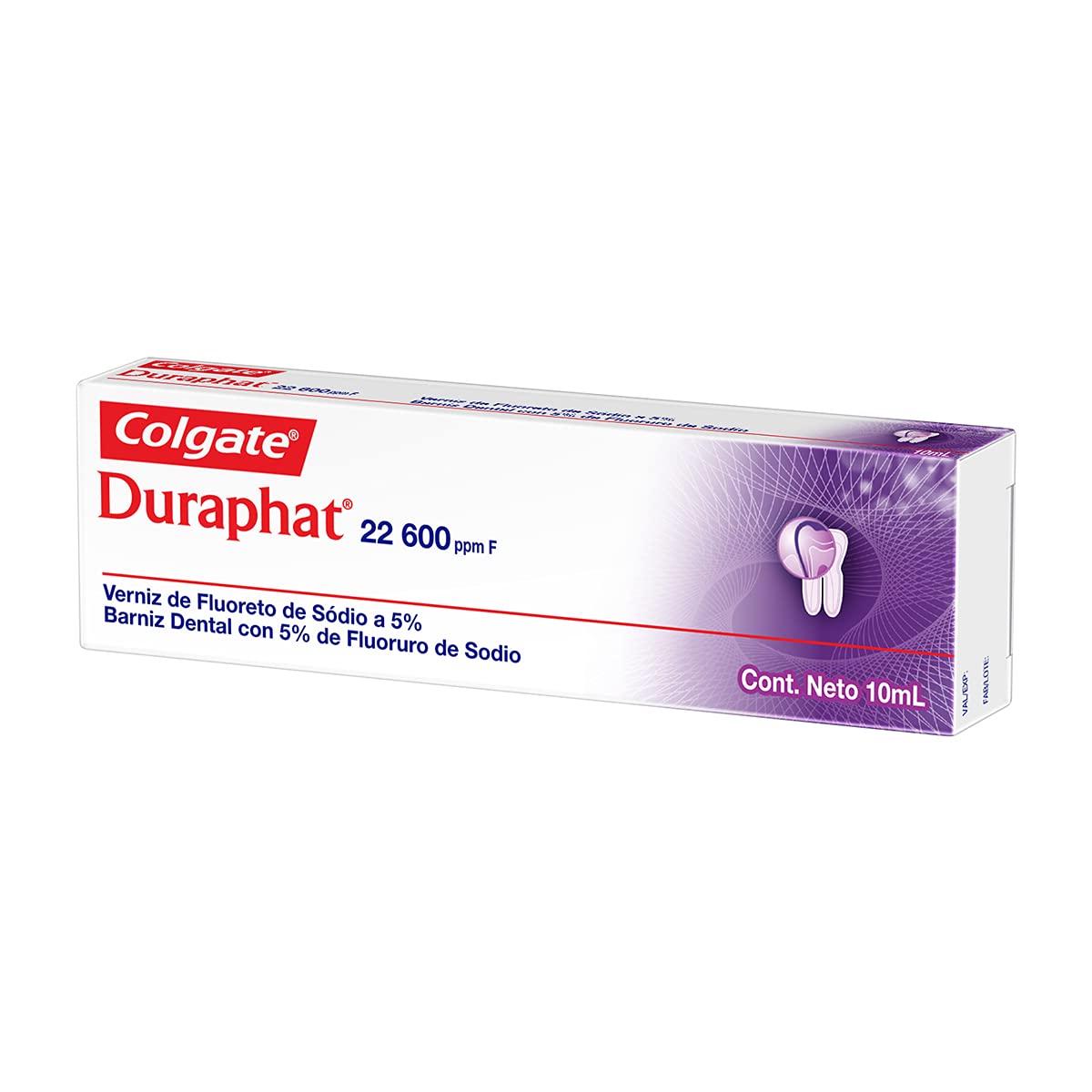 Colgate Barniz Dental Duraphat con 5% Fluoruro de Sodio 10 ml | Mayor Efectividad en Reducción de Caries, Alta Efectividad Tópica, Bajo Riesgo Sistémico