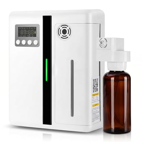 Máquina de Aromaterapia Inteligente | Aromatizantes Silencioso con Nebulización para Hogar, Hotel y SPA