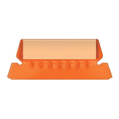 Pendaflex Carpetas colgantes 2 pulgadas, naranja transparente, 25 pestañas e inserciones por paquete (42 ORA)