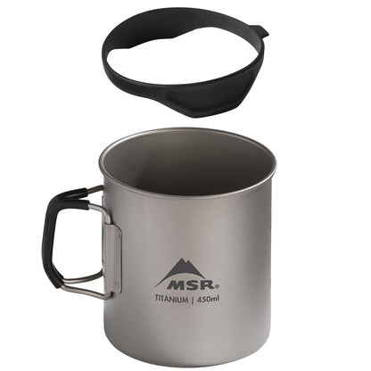 MSR Titan - Taza de camping ultraligera de titanio