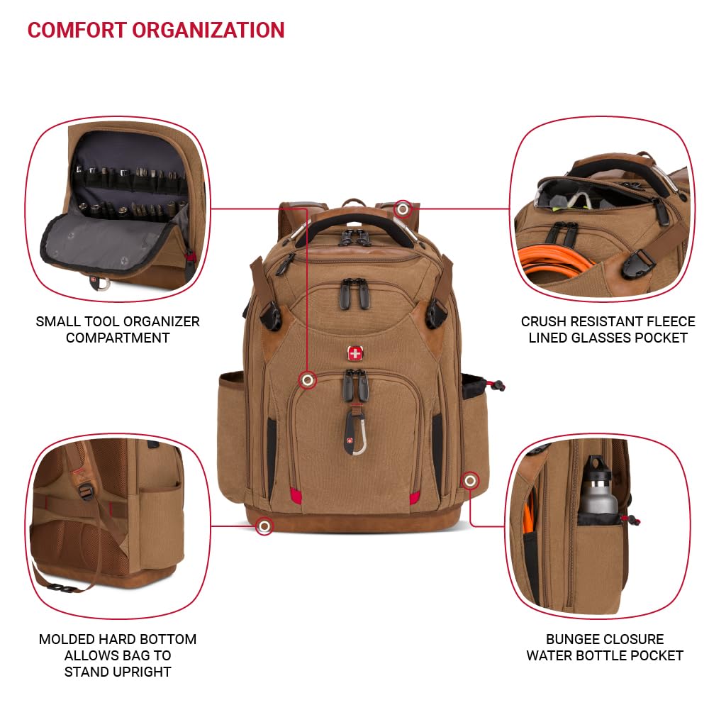 SwissGear Paquete de trabajo Bolsa de herramientas portátil Unisex adulto