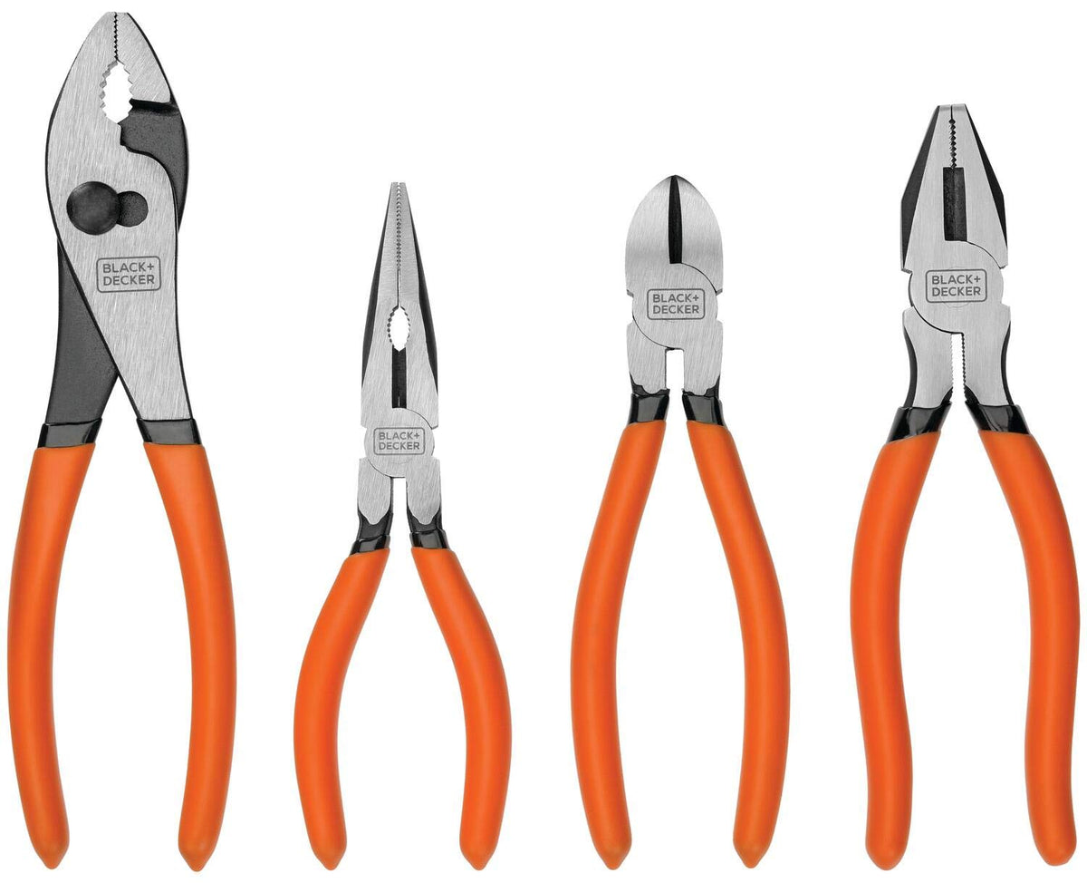 BLACK+DECKER - Juego de alicates (BDHT84002)