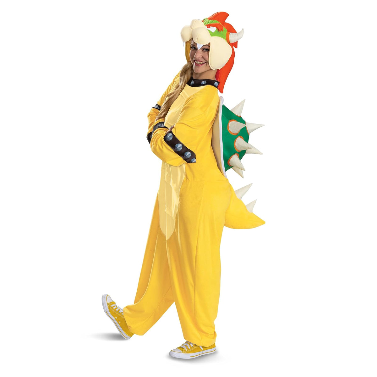 Disguise Bowser - overol con capucha para adulto