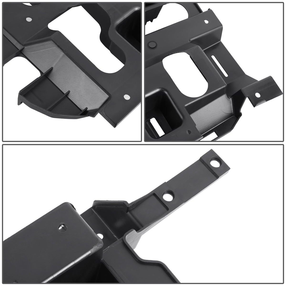 DNA MOTORING Soporte de Montaje para Faro Delantero Izquierdo Compatible con Chevy Silverado 03-06 1500 2500 3500 Avalanche 1500 2500, HLBK-0001-L, GM1221130, 15798921
